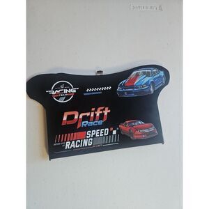 Drift Racing Foldable Hinged‎ Clipboard, Black,